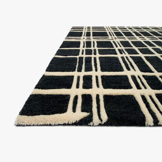 Loloi Rugs | Nova NV-07 Black/Ivory 5'-0"x7'-6"