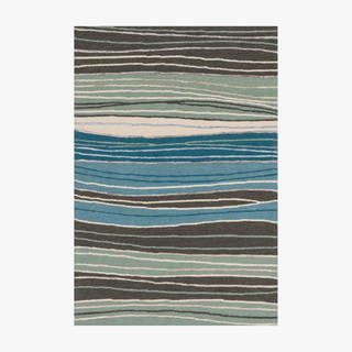 Loloi Rugs | Panache PC-13 Grey / Blue 7'-6" X 9'-6"