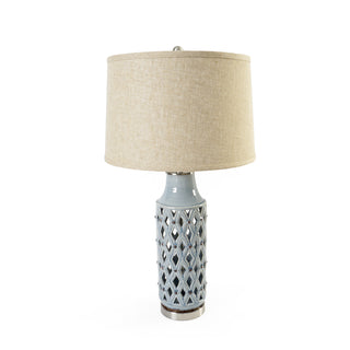 Blue Sea Lattice Table Lamp