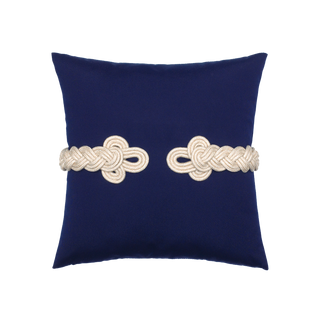 Elaine Smith Navy W/ Frog Clasp