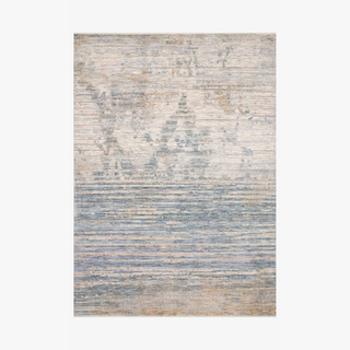 Loloi Rugs | Pandora PAN-06 Ivory/Blue 5'-0" X 8'-0"