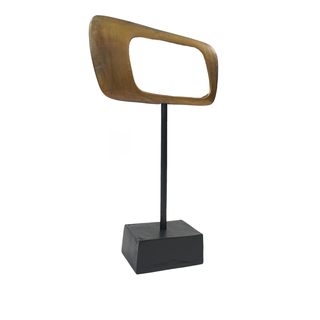 Rhombus On Stand Sculpture 21.7"