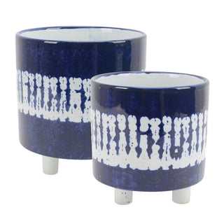 Ceramic Footed Planters S/2