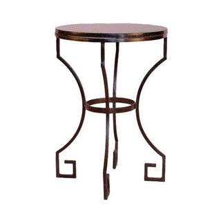 Mykonos Accent Table With Granite Top