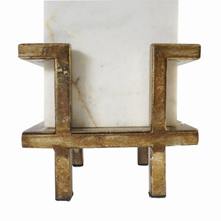 Cradled Deco Marble Table Lamp