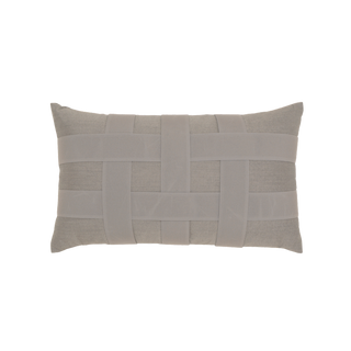Elaine Smith Basketweave Gray Lumbar
