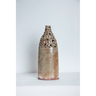 Gray Bottle Vase - Small