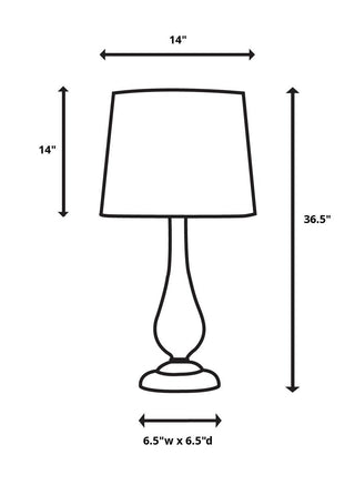 Fauna Buffet Lamp